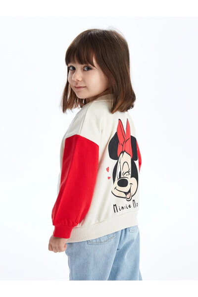 Демисезонная куртка для девочек LC WAIKIKI Minnie Mouse