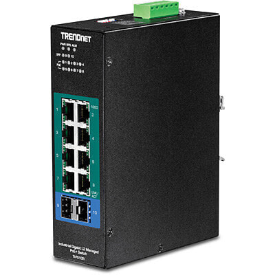 TRENDnet TI-PG102I - Managed - L2 - Gigabit Ethernet (10/100/1000) - Full duplex - Power over Ethernet (PoE)
