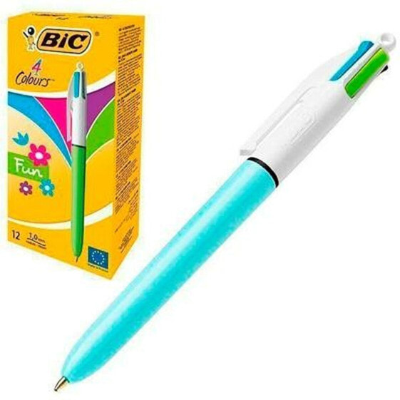 Ручки разноцветные BIC Fun (12 предметов)