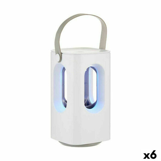 Лампа от комаров 2-в-1 с LED светом, 6 штук, белый ABS - Ibergarden