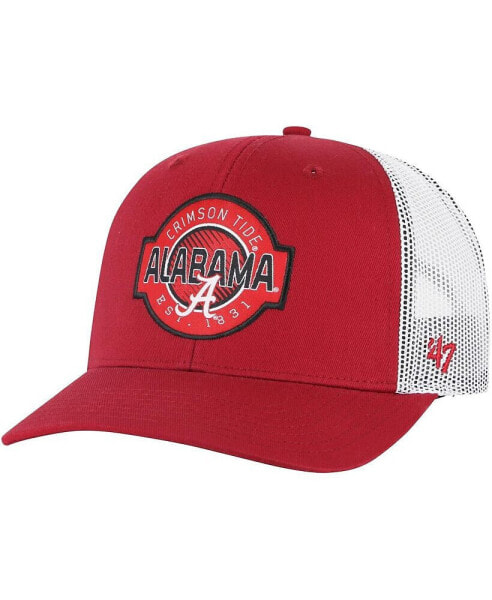 Boys and Girls Crimson Alabama Crimson Tide Scramble Trucker Adjustable Hat