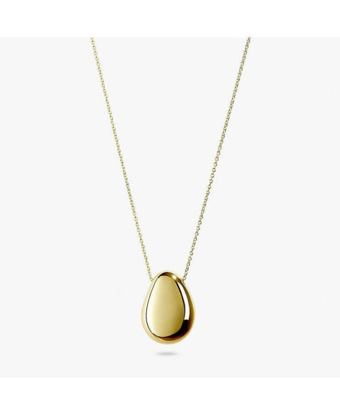Ana Luisa gold Pendant Necklace - Pebble
