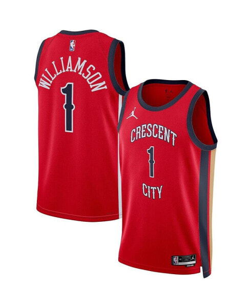 Men's and Women's Zion Williamson Red New Orleans Pelicans Swingman Jersey - Statement Edition