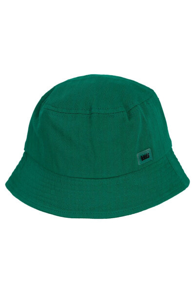 Летняя шапка для мальчиков Kitti 6-9 лет Темно-зеленая