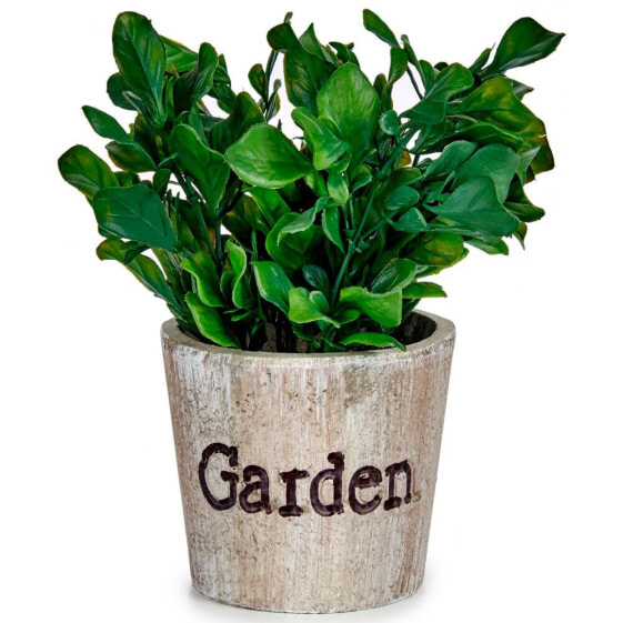 IBERGARDEN Artificial Plant+Garden Pot 21x15 Cm