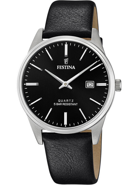 Festina F20512/4 Classic Mens Watch 39mm 5ATM