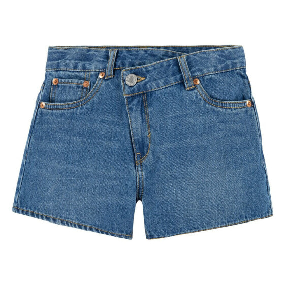 LEVI´S ® KIDS Folded Mini Mom Regular Waist Denim Shorts