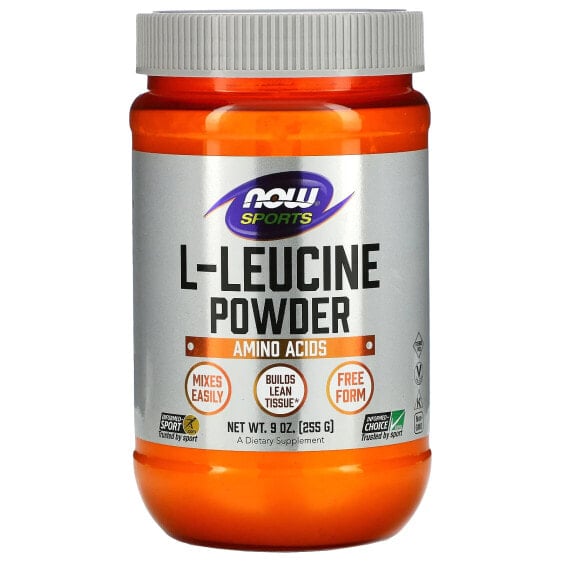 Аминокислоты NOW L-Leucine Powder 255 г