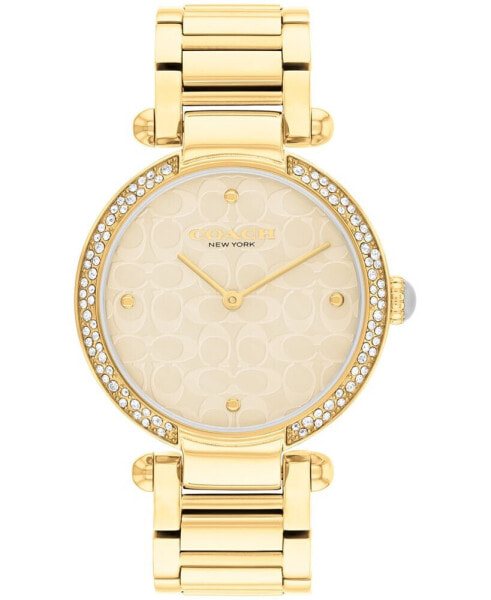 Women's Cary Gold-Tone Stainless Steel Bracelet Watch 34mm