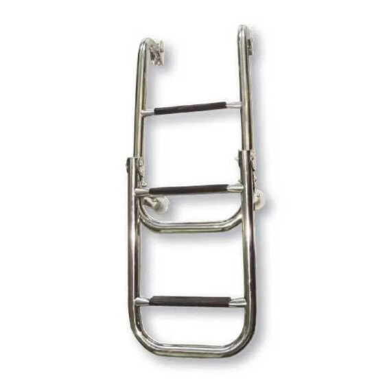 LALIZAS Stainless Steel Folding Ladder