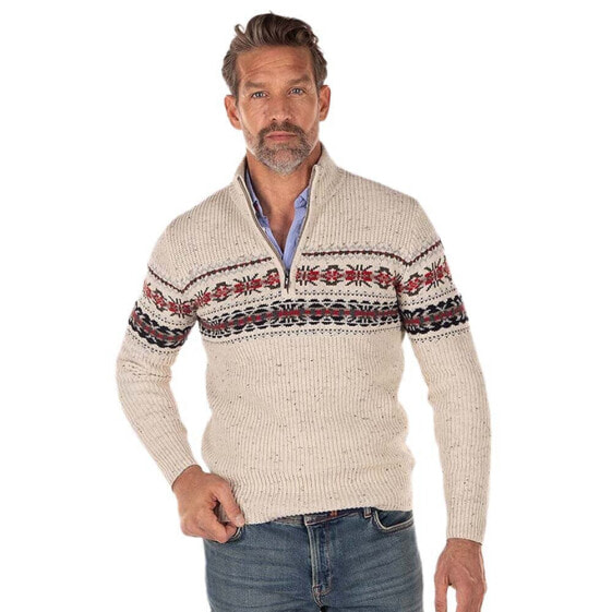 NZA NEW ZEALAND Ngunguru half zip sweater