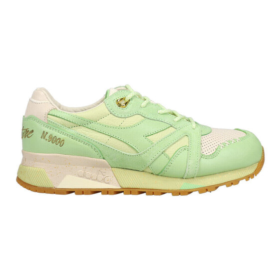 Diadora N9000 Ice Cream X Feature Lace Up Mens Green, Pink Sneakers Casual Shoe