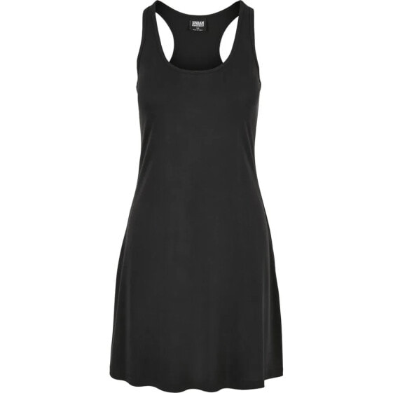 URBAN CLASSICS Modal Short Racer Dress