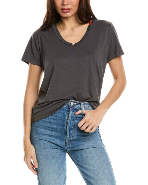 Michael Lauren T-Shirt Women's Grey Xs