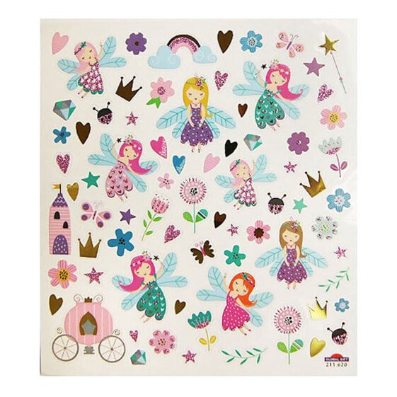 GLOBAL GIFT Classy Fairy Of The Glitter Forest Stickers