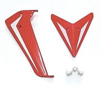 Tail stabilizer - S39-18A red