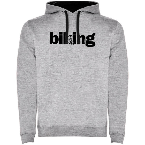 KRUSKIS Word Biking MTB Two-Colour hoodie