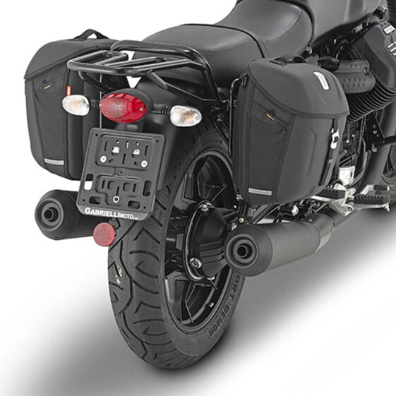 GIVI MT501 Metro-T Side Bags Holder Moto Guzzi V7 III Stone/Special/Stone Night Pack Binding