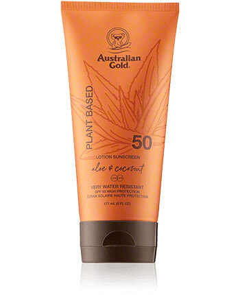 Australian Gold Plant Based Lotion Sunscreen Aloe & Coconut SPF 50 (177 ml)