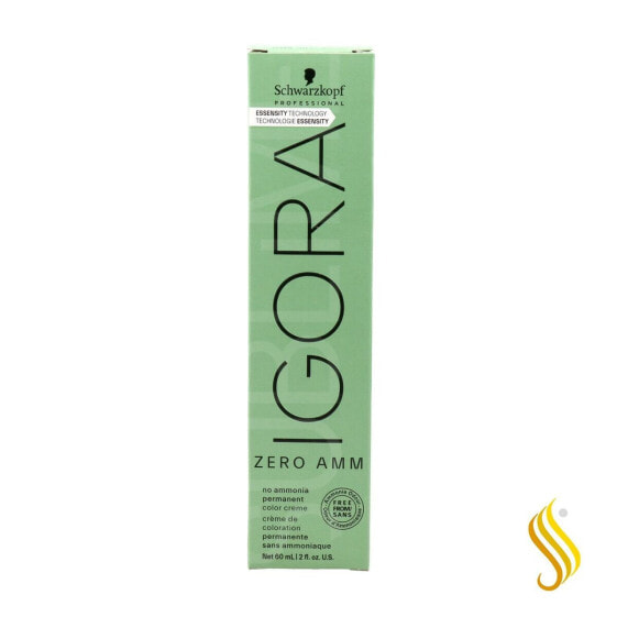 Permanent Dye Schwarzkopf Igora Zero Amm Nº 6-31 Dark Ash Blonde 60 ml