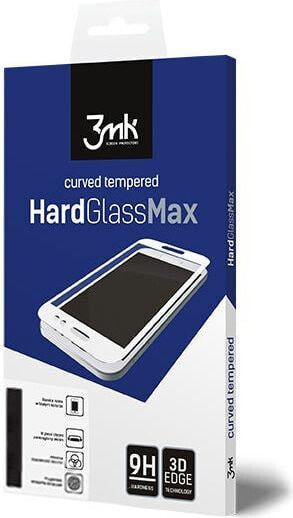 Защитное стекло 3MK HardGlass Max iPhone XS черное, FullScreen Glass