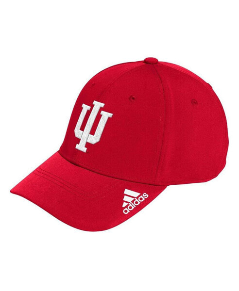 Men's Crimson Indiana Hoosiers Locker Room Logo Flex Hat