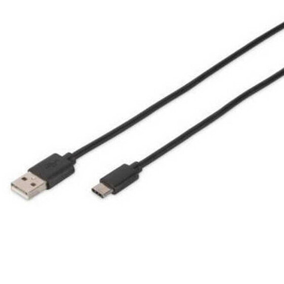 DIGITUS DB-300136-010-S 1 m USB-A To USB-C Cable