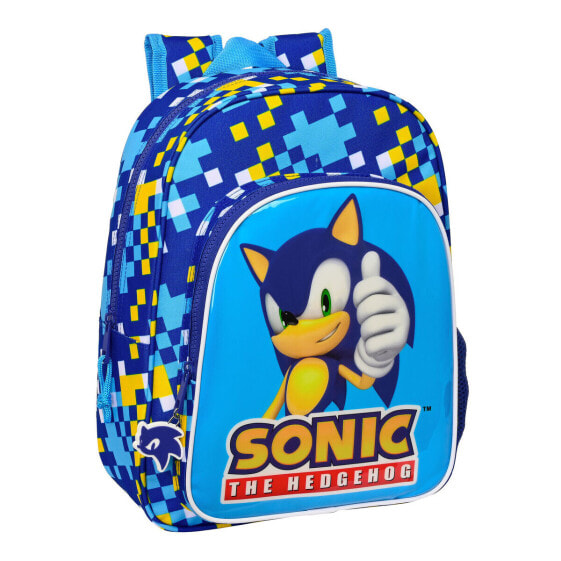 Детский рюкзак Sonic Speed 26 x 34 x 11 см Синий