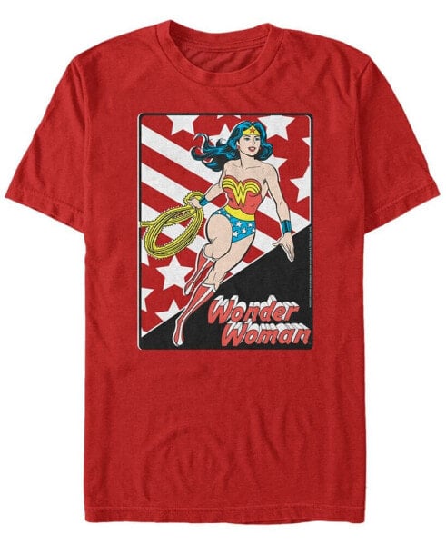 Men's Wonder Woman Posted Wonder Short Sleeve T-shirt