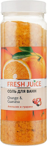 Badesalz Orange und Guarana