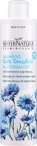 Mildes Shampoo mit Kornblume