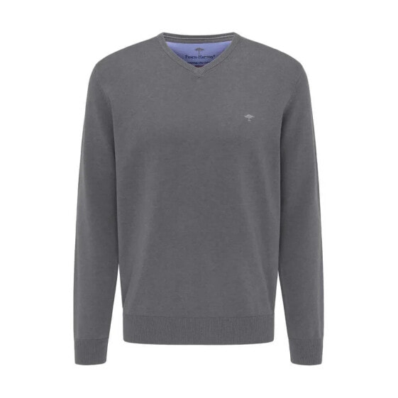 Универсальный мужской свитер FYNCH-HATTON SFPK211 V Neck Sweater