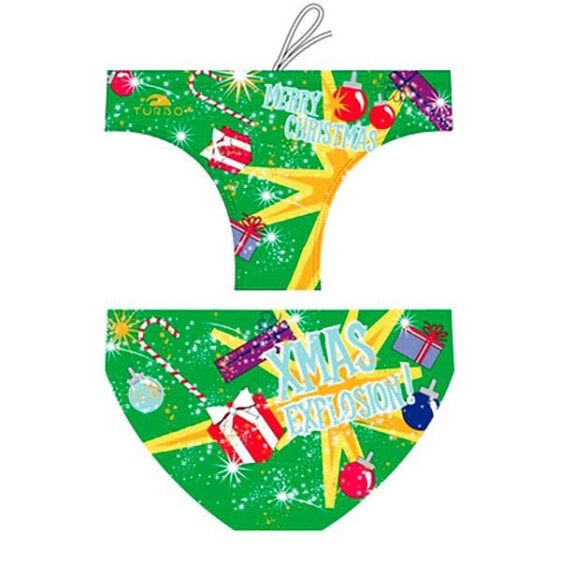 TURBO Christmas Explotion Waterpolo Swimming Brief