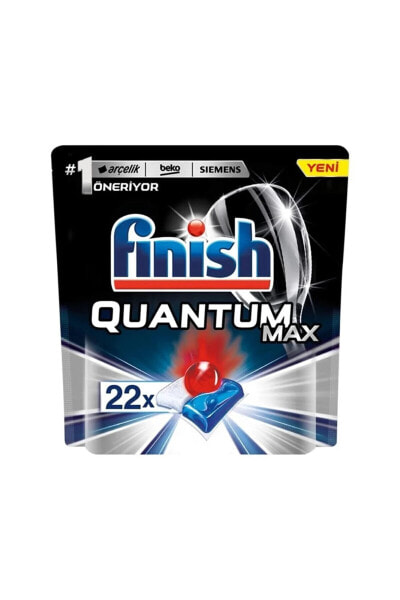 Таблетки для посудомоечных машин Finish Quantum Max 22 Tablet