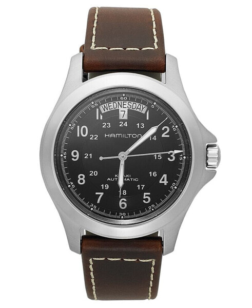 Часы Hamilton Khaki King Brown 40mm