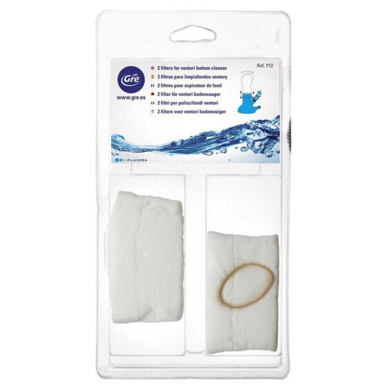 GRE ACCESSORIES Filter For Ventury Bottom Cleaner 2 Pieces