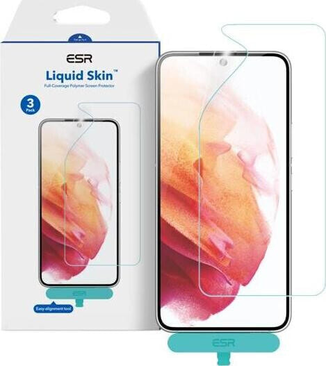 ESR Folia ESR Liquid Skin Samsung Galaxy S22+ Plus [3 PACK]