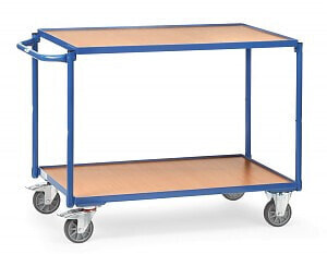 fetra 2942 - Steel - Transport trolley - Blue - 300 kg - 4 wheel(s) - 12.5 cm