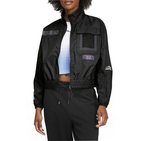 Puma X Felipe Pantone Full Zip Jacket Womens Black Casual Athletic Outerwear 530