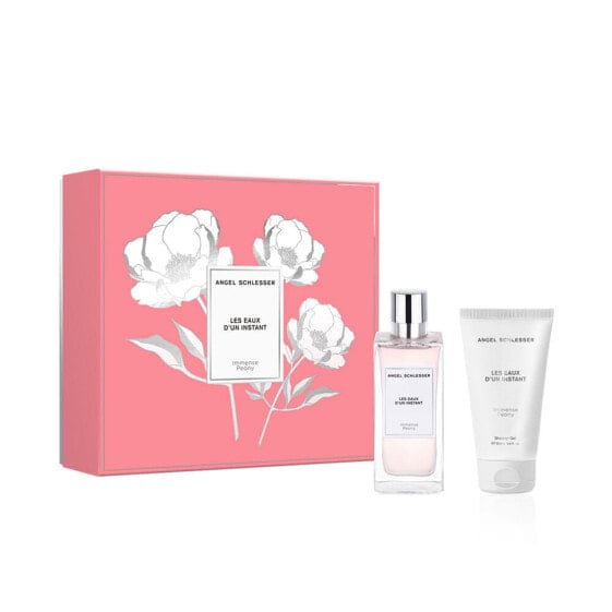 Ароматическая вода Angel Schlesser Les Eaux D'un Instant Immense Peony 2 шт. Set - Edt vapor 100 ml + Гель для душа 100 ml (Женская парфюмерия)