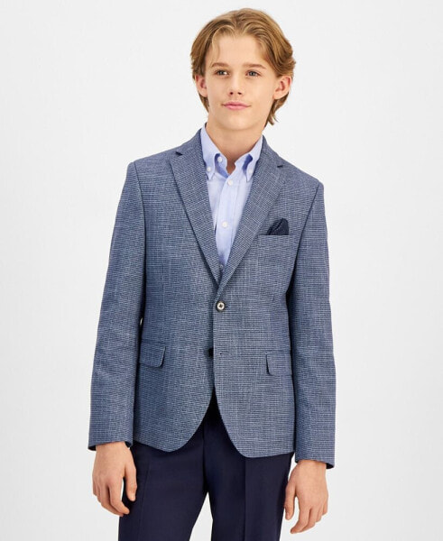 Brooks Brothers Big Boys Classic Stretch Suit Jacket