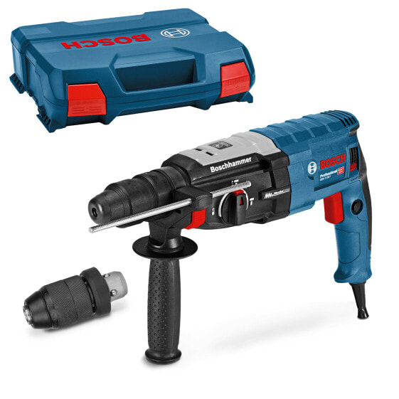 Bosch Bohrhammer GBH 2-28 F mit SDS-Plus und Zubehör im Handwerkerkoffer