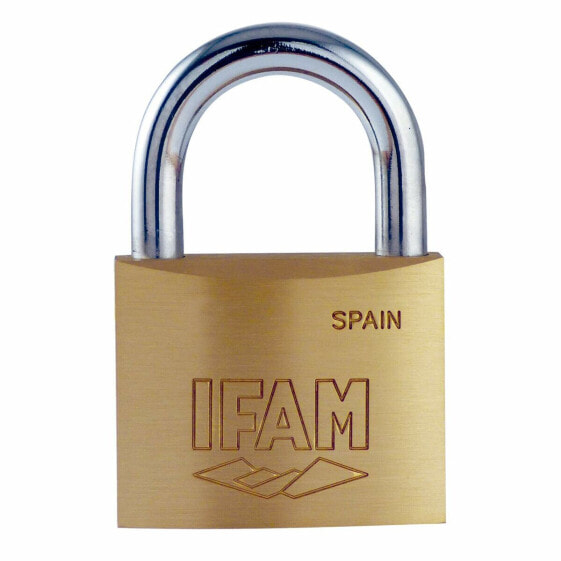 Замок с ключом IFAM K30 Латунь обычный (3 cm)