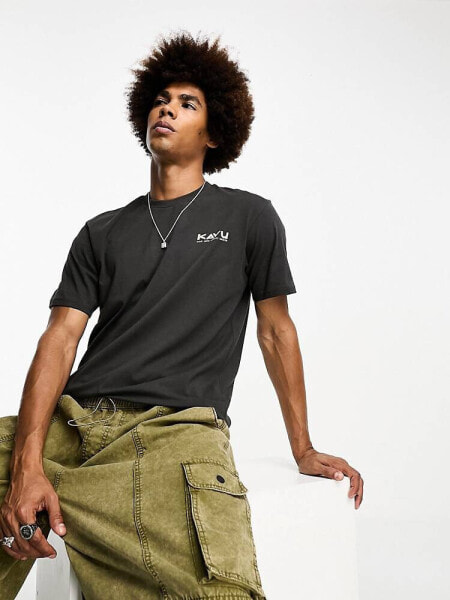 Kavu All The Fun t-shirt in black