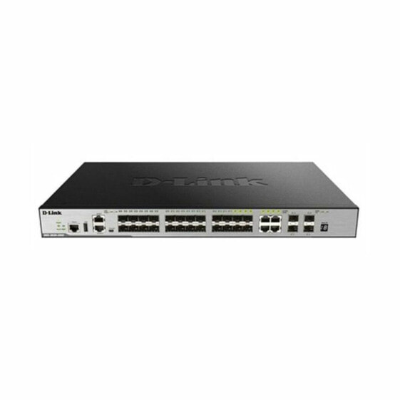 Коммутатор кабинета D-Link DGS-3630-28SC/SI 24 x SFP 4 x RJ45