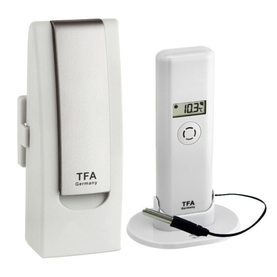 TFA WeatherHub - Humidity - Temperature - Wireless - Wi-Fi - 868 MHz - -50 - 110 °C - LCD