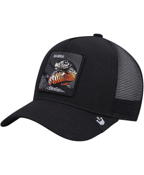 Men's Black Mamba Adjustable Trucker Hat