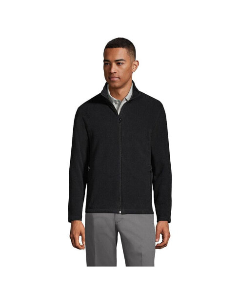 Men's School Uniform Full-Zip Mid-Weight Fleece Jacket