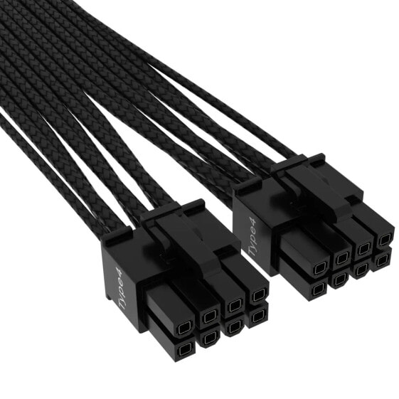 Corsair CP-8920331 - PCI-E (12+4-pin) - 12VHPWR - Straight - Straight - Black - 1 pc(s)