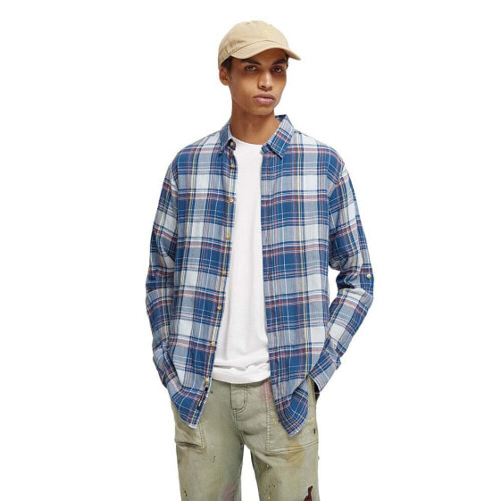 SCOTCH & SODA Voile Seersucker long sleeve shirt